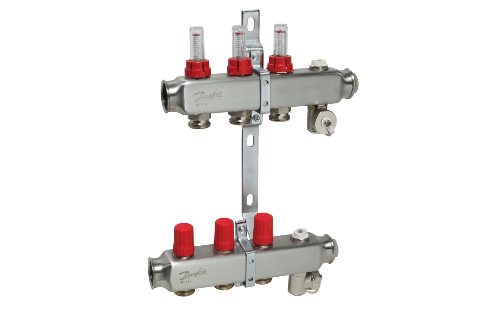 Danfoss 088U0754 4 Ağızlı Yerden Isıtmalı Manifold Seti